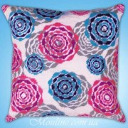 Набор для вышивания гобеленом Design Works 2561 Multicolor Floral / Разноцветные цветы